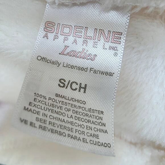 University of Arizona Beige Fleece Pullover Hoodie Hooded Sweater w Logo Small - Picture 5 of 6